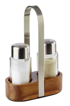 Ensemble à épices WOOD, 11.5x5.5x17 cm | APS 40435