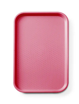 Plateau fast food GN 1/1, long. 53 cm - rouge | AMERBOX 878545