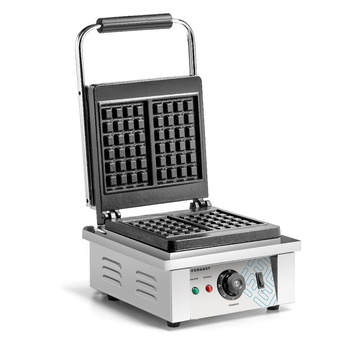 Gaufrier électrique, 2 gaufres 10x17 cm, 2 kW, 230 V | FORGAST FG09703