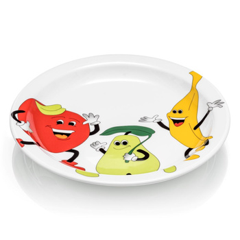 Assiette plate en porcelaine pour enfants Kids Modermo 24 cm | MODERMO MP054
