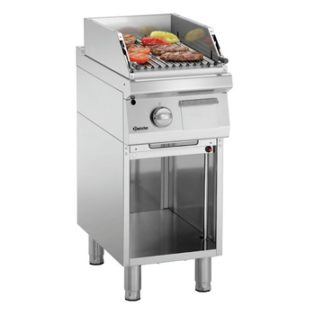 Gril à pierre de lave à gaz avec socle 700VR G90 | BARTSCHER 2856211