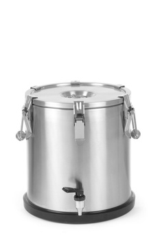 Thermos en acier avec robinet, 20 l, diamètre 33 cm, hauteur 36 cm | HENDI 710227