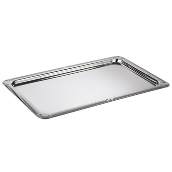 Plateau PROFI LINE, GN 1/1, poli, en acier inoxydable, 53x32,5x1,5 cm | APS 11000
