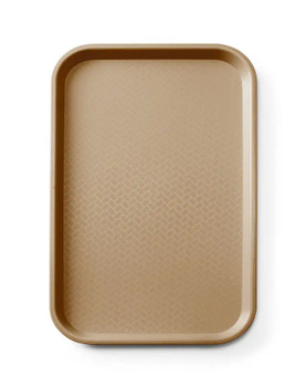 Plateau fast food GN 1/1, long. 53 cm - marron | AMERBOX 878583