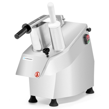 Coupe-légumes électrique avec jeu de disques, 40 kg/h, 0,55 kW, 230 V | FORGAST FG10001