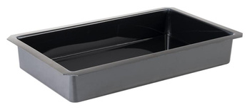 Insert pour bac GN SUPERBOX, GN 1/1, polystyrène, noir, 53x32,5x8,5 cm | APS 11616