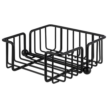 Porte-serviettes URBAN, noir, 19x19x7,5 cm | APS 11770