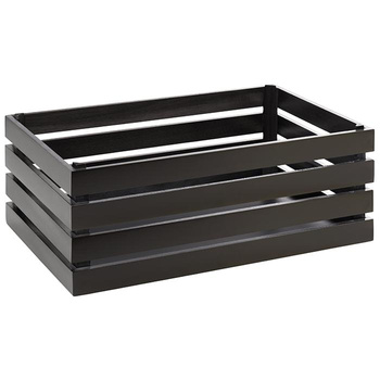 Boîte buffet GN SUPERBOX, couleur noire, 55,5x35x20 cm | APS 11723