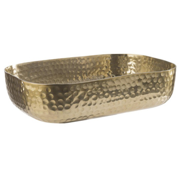 Bol CRAFT en aluminium, 23x15.5x6 cm, 1.4 l, couleur or | APS 40693