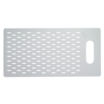 Plaque perforée pour pizza 25x50 cm | GI.METAL AM-2550AF