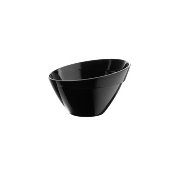 Bol BALANCE en mélamine, noir, 21x13 cm, 1,5 l | APS 85041