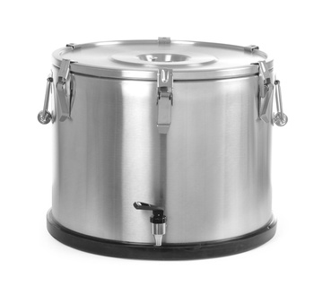 Thermos en acier avec robinet, 50 l, 48 cm de diamètre, 38 cm de hauteur | HENDI 710333