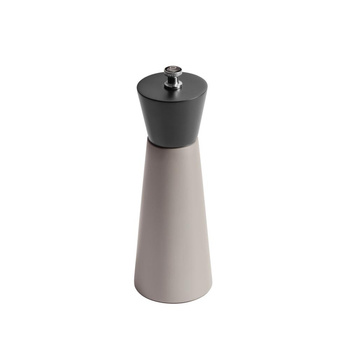 Moulin à poivre, ELEMENT, noir-gris, 6 x 18 cm | APS 40538