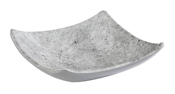 Bol CONCRA, mélamine, gris, 10,5x10,5x3 cm, 50 ml | APS 84821