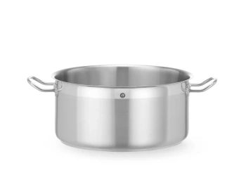 Casserole basse en acier inoxydable Profi Line, 12 l, diamètre 32 cm, hauteur 15 cm | HENDI 830185