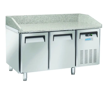 Table réfrigérée 2-portes pour pizza, 430 l, 0,21 kW | ARKTIC 236789