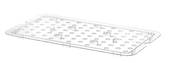 Égouttoir pour bacs GN 1/1 en polycarbonate | HENDI 868522