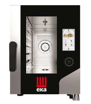 Four mixte à convection-vapeur électrique Millennial Touch Screen Gastro Compact, 6×GN 1/1 | TECNOEKA MKF611CTS