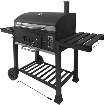 Gril à charbon avec réglage de la grille, grille 45x40 cm | LUND 99533
