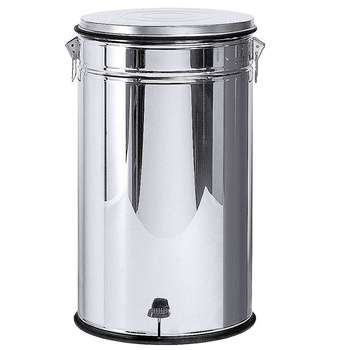 Poubelle avec couvercle 80 L, diamètre 42 cm, hauteur 73 cm | CONTACTO 626/080