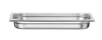 Récipient GN 1/3 prof. 4 cm en acier inoxydable BUDGET LINE | HENDI 800416