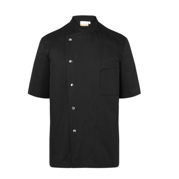 Veste de cuisine homme Gustav noire | KARLOWSKY JM 15-1