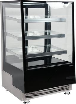 Vitrine réfrigérée noire 400 L | YATO YG-05045