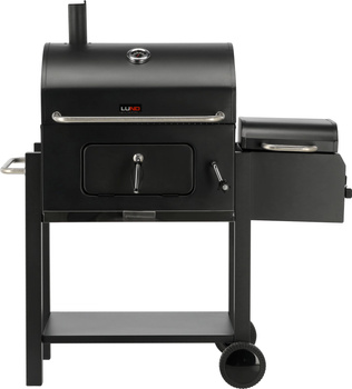 Gril à charbon DELUXE avec fumoir, grille 55x41,5 cm | LUND 99925