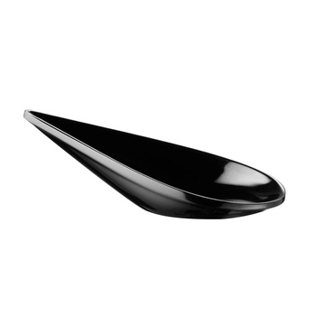 Bol pour apéritif DROP, mélamine, noir, 10,5x5,5x3 cm, 90 ml | APS 85371