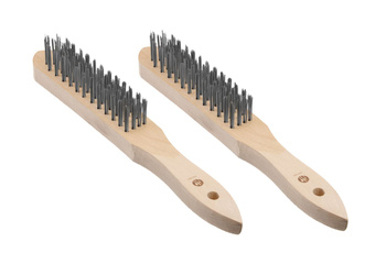 Brosse pour gril, lot de 2 pièces, largeur 72 cm, longueur 29 cm | HENDI 525517