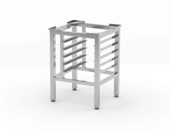Socle pour four GN 1/1, acier inoxydable, 5 plateaux | HENDI 220795