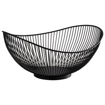 Panier SVART, noir, 20x15x8 cm | APS 30422