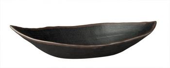 Bol MARONE, mélamine, noir - brun, 36x19x8 cm, 900 ml | APS 84101
