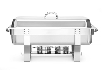 Chauffe-plats de table GN 1/1 avec bacs supplémentaires | HENDI 471050