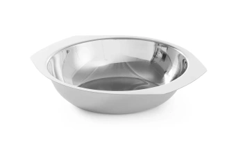 Bol en acier inoxydable avec poignées - Ø 14 cm | HENDI 401101