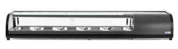 Vitrine réfrigérée 5x GN 1/2, 67 l, 0-12°C, LED, 180x42x26.5 cm | ARKTIC 274040