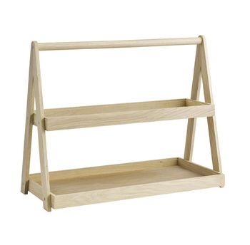 Étagère de buffet VALO 53x26,5 cm et GN 2/4, 55,5x26,5x44,5 cm, brun | APS 14011