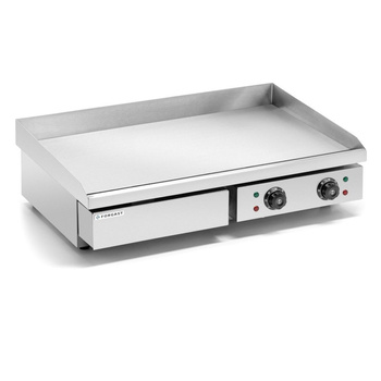 Plaque grill électrique double, lisse, 72,8x40 cm, 4,4 kW | FORGAST FG09102