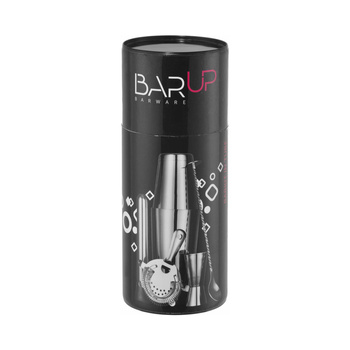 Set de barman en tube, acier inoxydable | BAR UP 596616