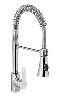 Mitigeur de lavabo avec douchette extractible | HENDI 810170
