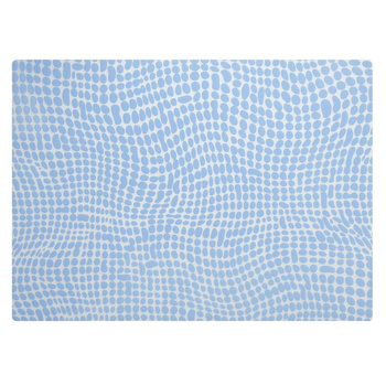 Set de table VELMA, silicone, bleu, 45x33x0.1 cm | APS 60590
