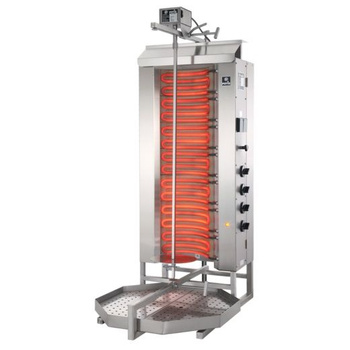 Gyros (kebab) électrique, 80 kg, 10,5 kW | POTIS E-4