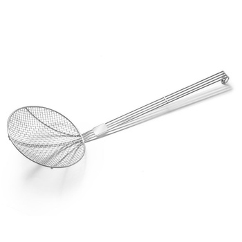 Cuillère écumoire à mailles, diamètre 20 cm, longueur 44 cm | FORGAST FG02719
