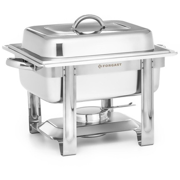 Réchaud de table à combustible 4 L GN 1/2 | FORGAST FG03114