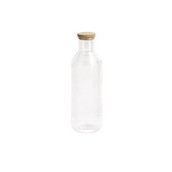 Carafe en verre avec bouchon LINES, 1 l | APS 10735