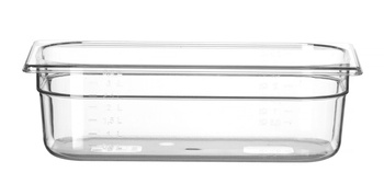 Récipient GN 1/3 prof. 10 cm en polycarbonate | HENDI 861523
