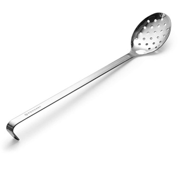 Cuillère de service perforée, monobloc, 40 cm | FORGAST FG11342
