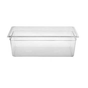 Récipient GN 1/3 prof. 20 cm en polycarbonate, 7,3 l, transparent | FORGAST FG06732
