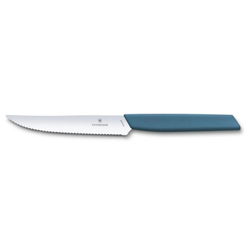 Couteau à steak Swiss Modern bleu roi | VICTORINOX 6.9006.12W2