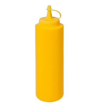 Distributeur de sauces jaune, 350 ml, 21 cm | CONTACTO 1460/353